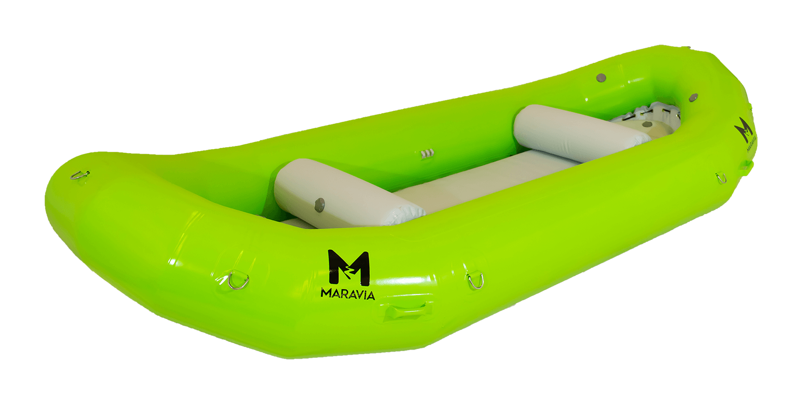 White Water River and Pontoon Inflatable Rafts